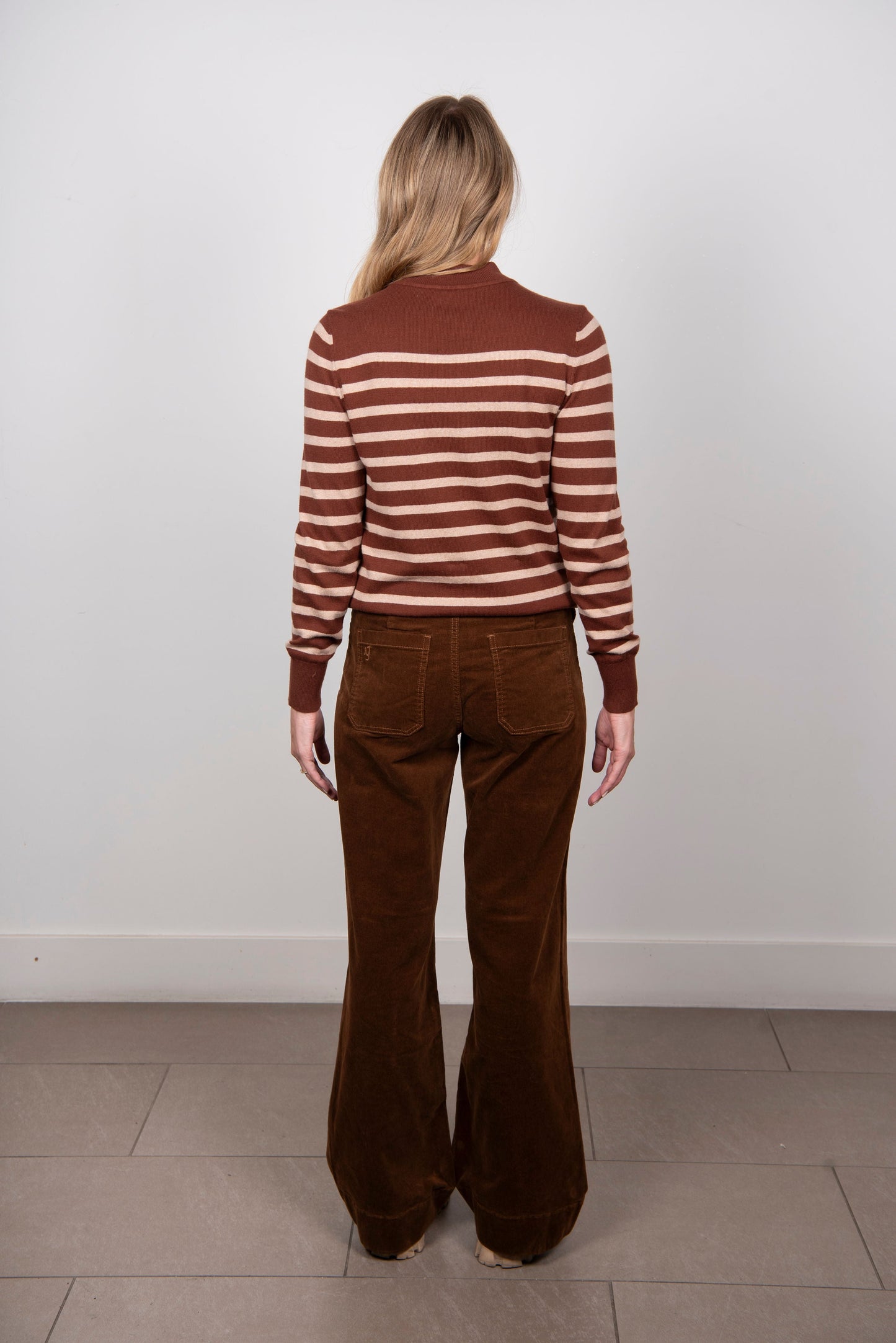 Sandringham Chocolate Stripe