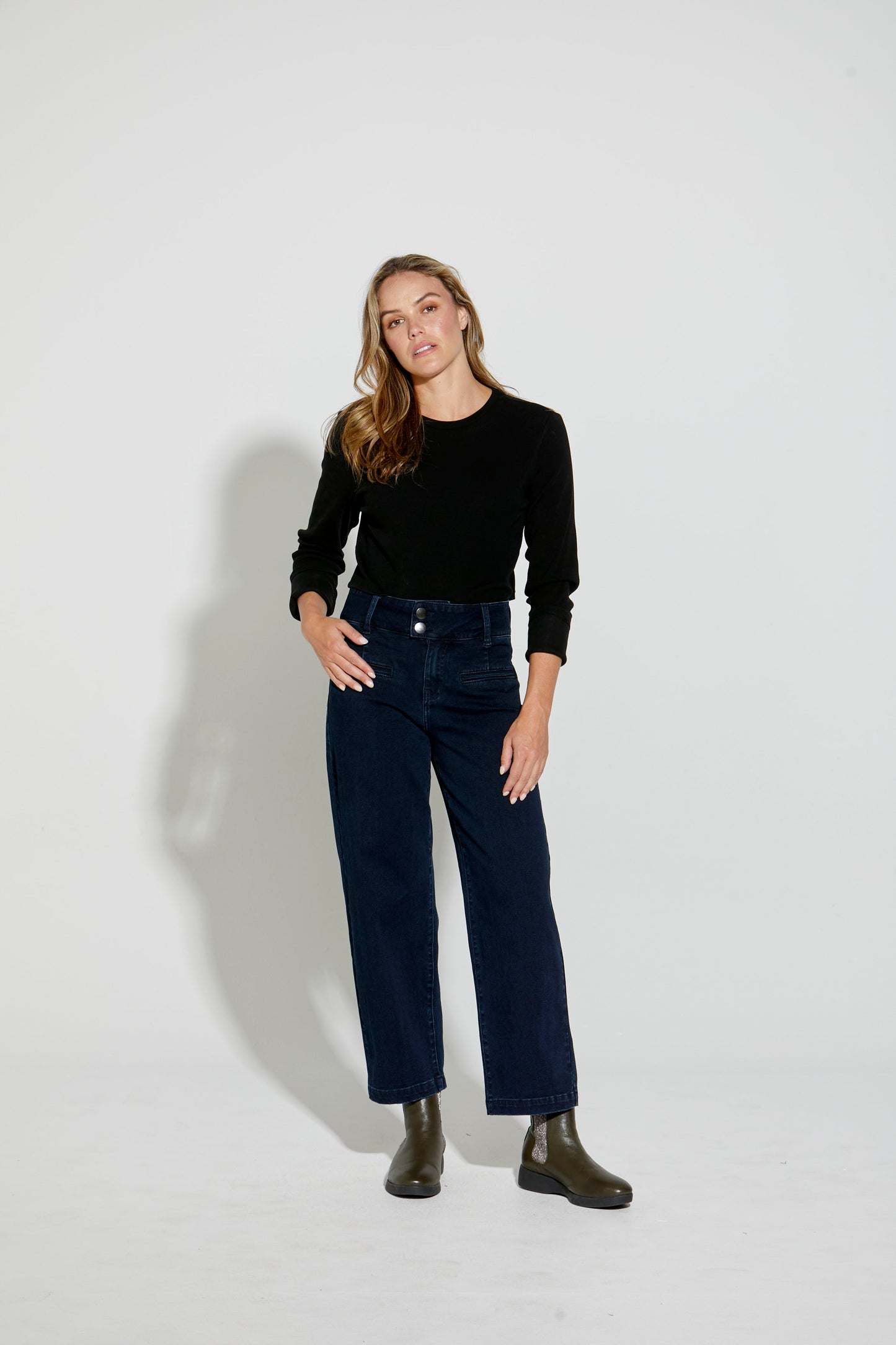 CHRIMID Wide Jeans