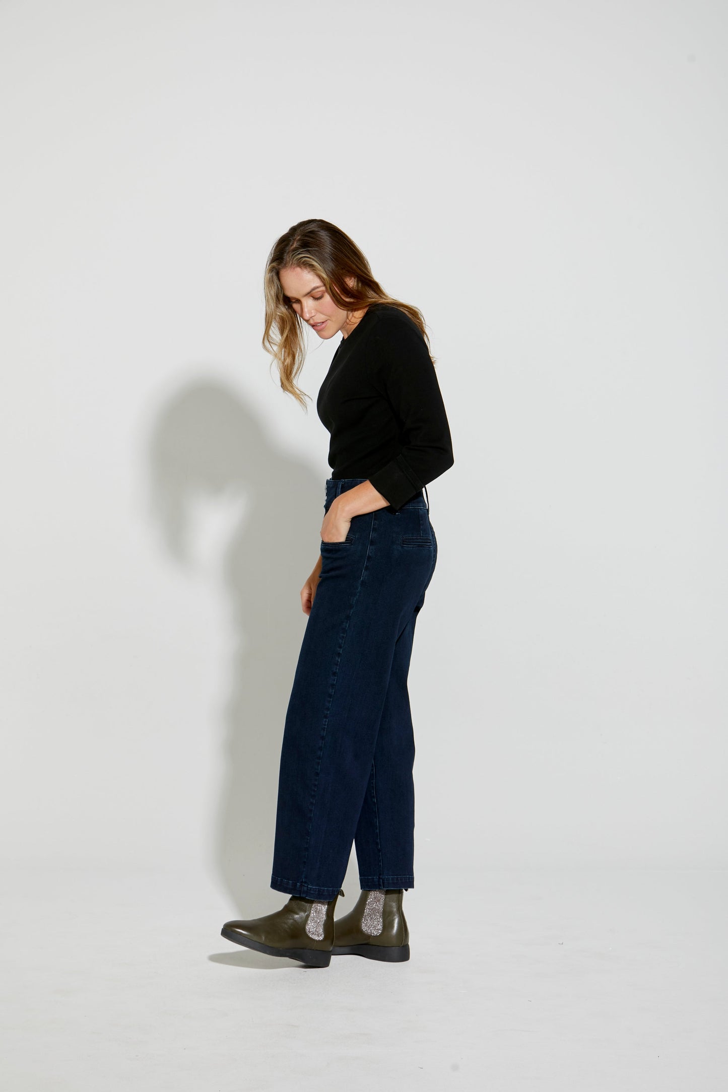 CHRIMID Wide Jeans
