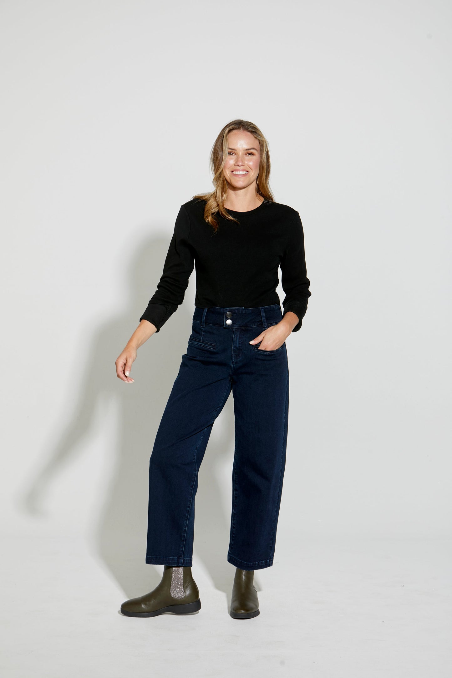 CHRIMID Wide Jeans