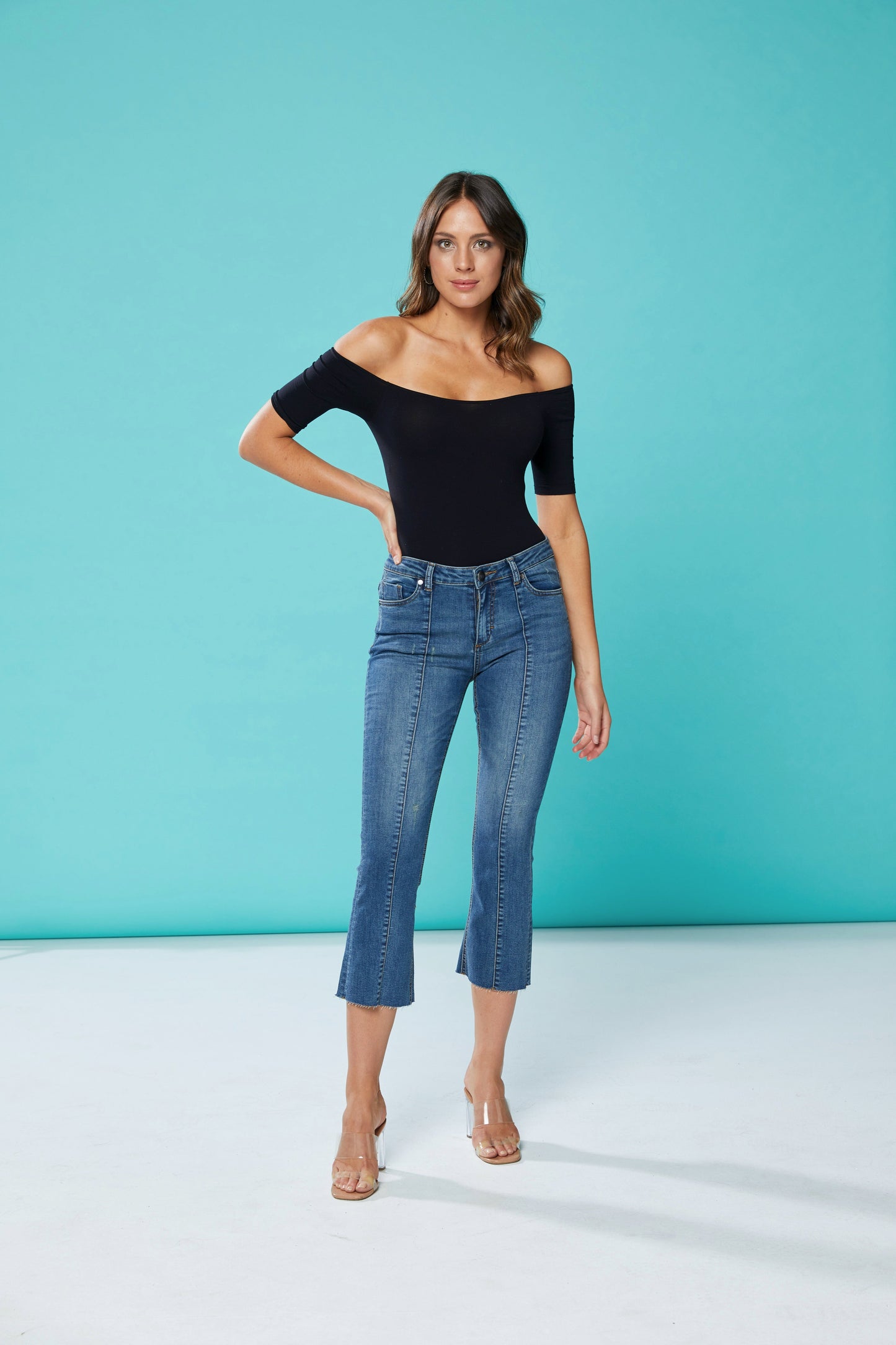 Yate Mini Flare Denim
