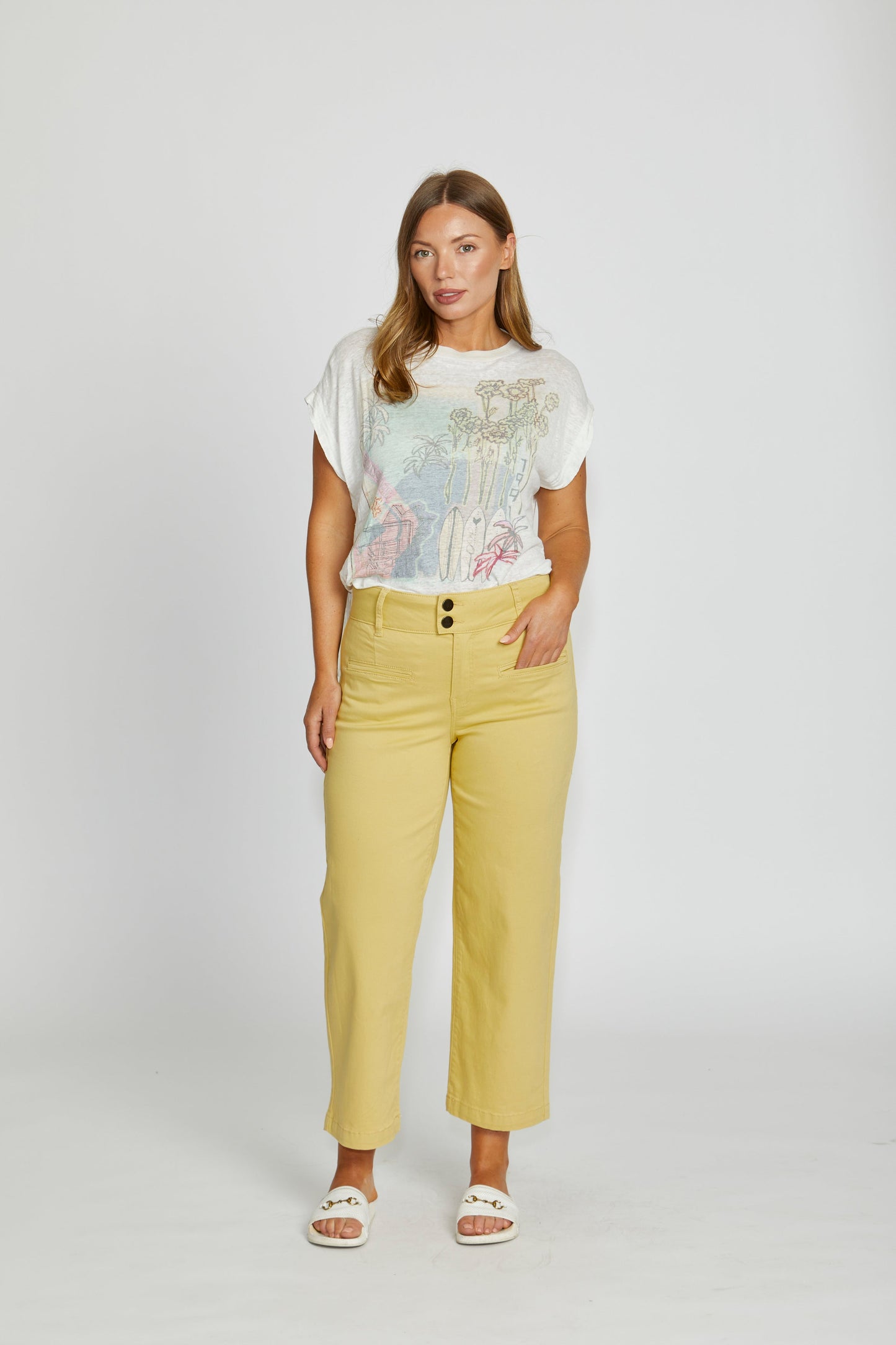 CHRICO Wide Jeans