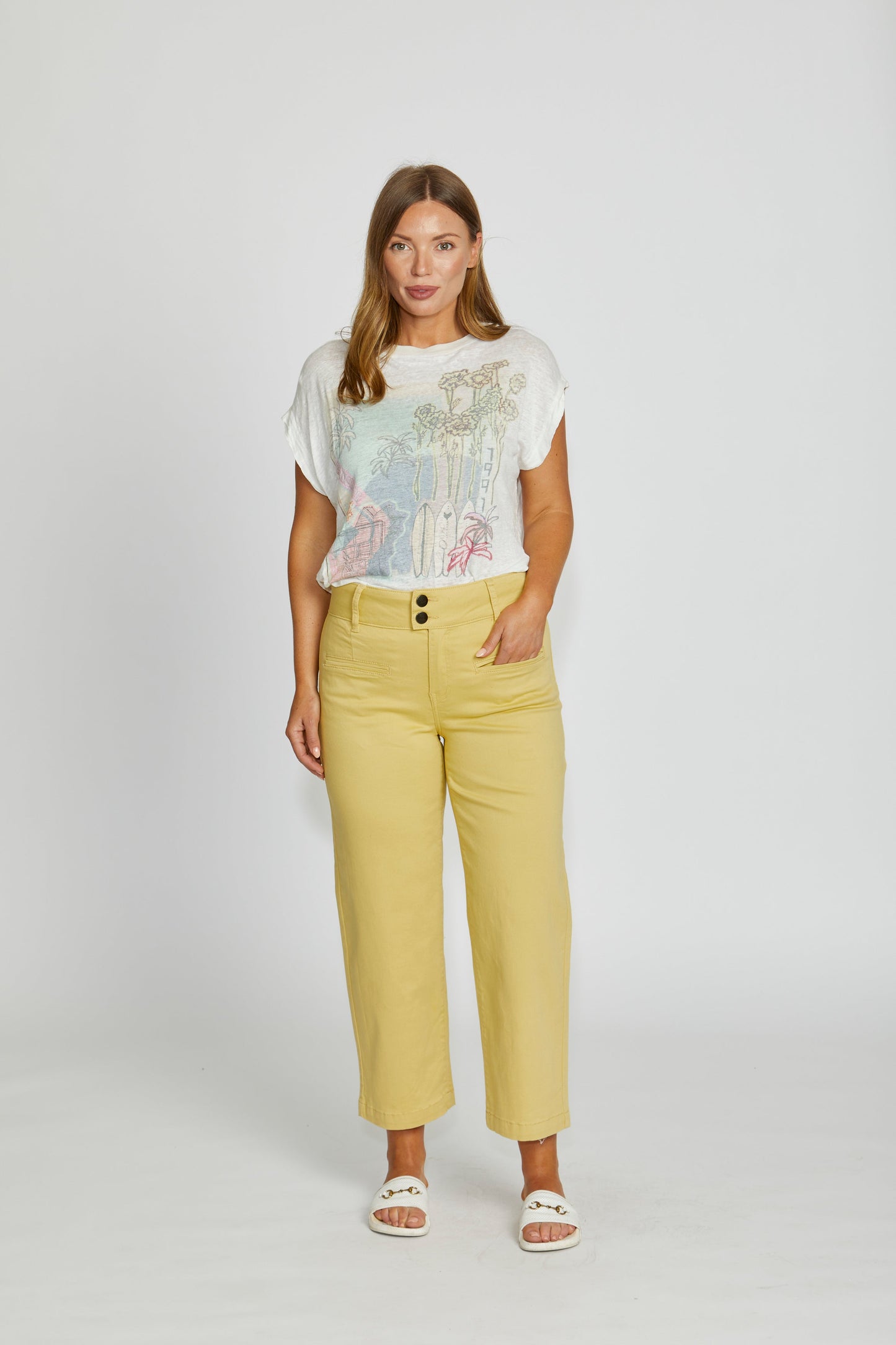 CHRICO Wide Jeans
