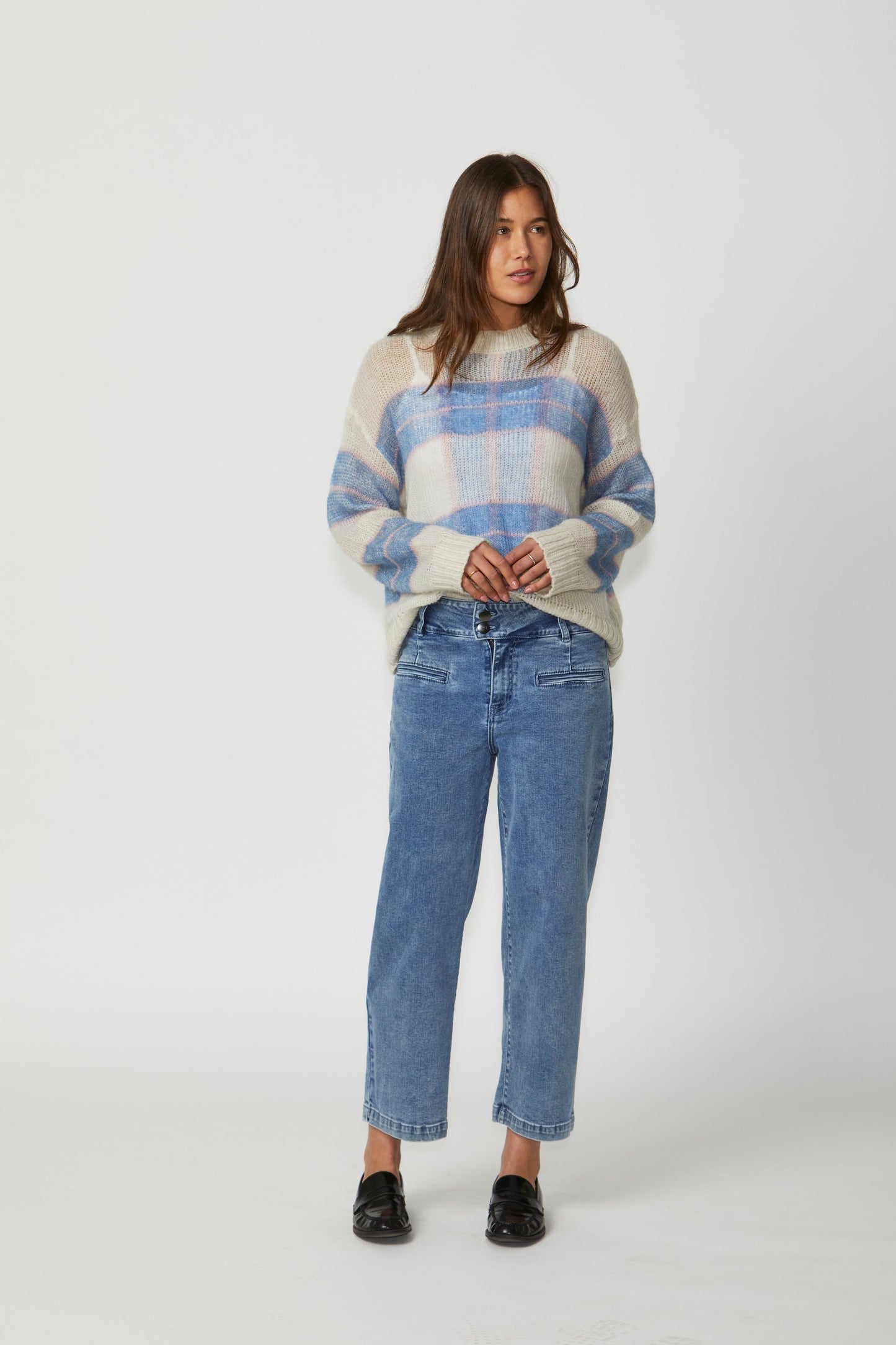 CHRIDE Wide Jeans