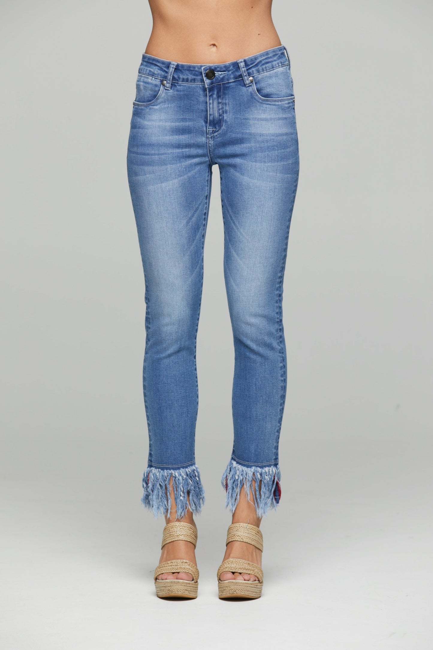 CRLYFD Cuff Slim Jean