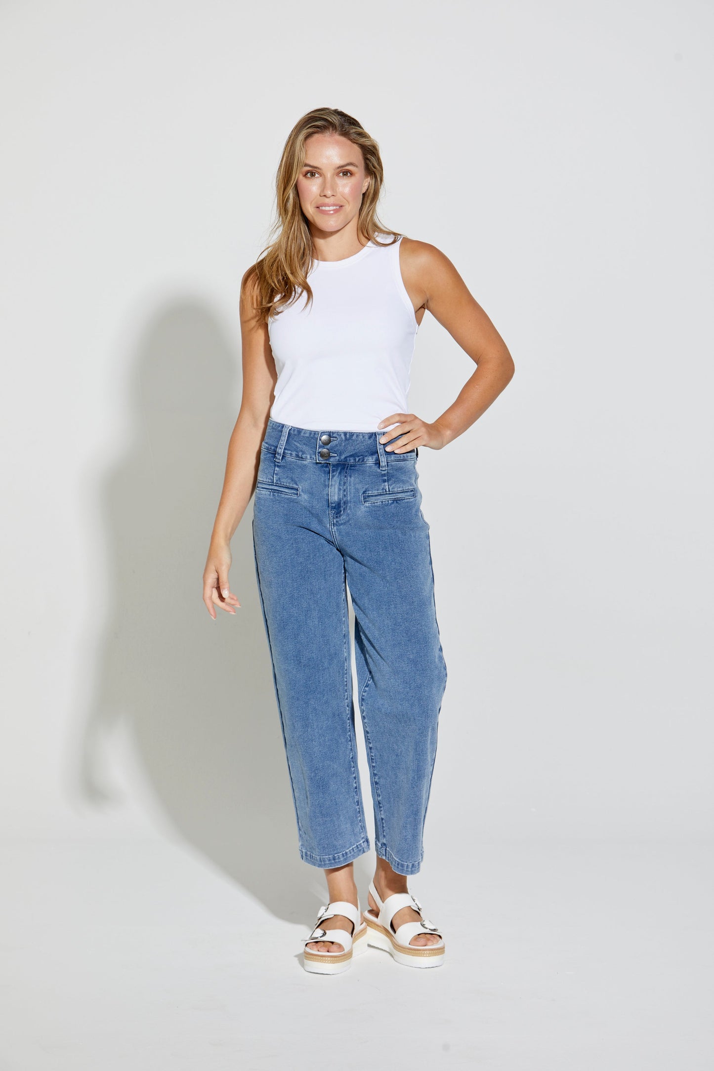 CHRIDE Wide Jeans