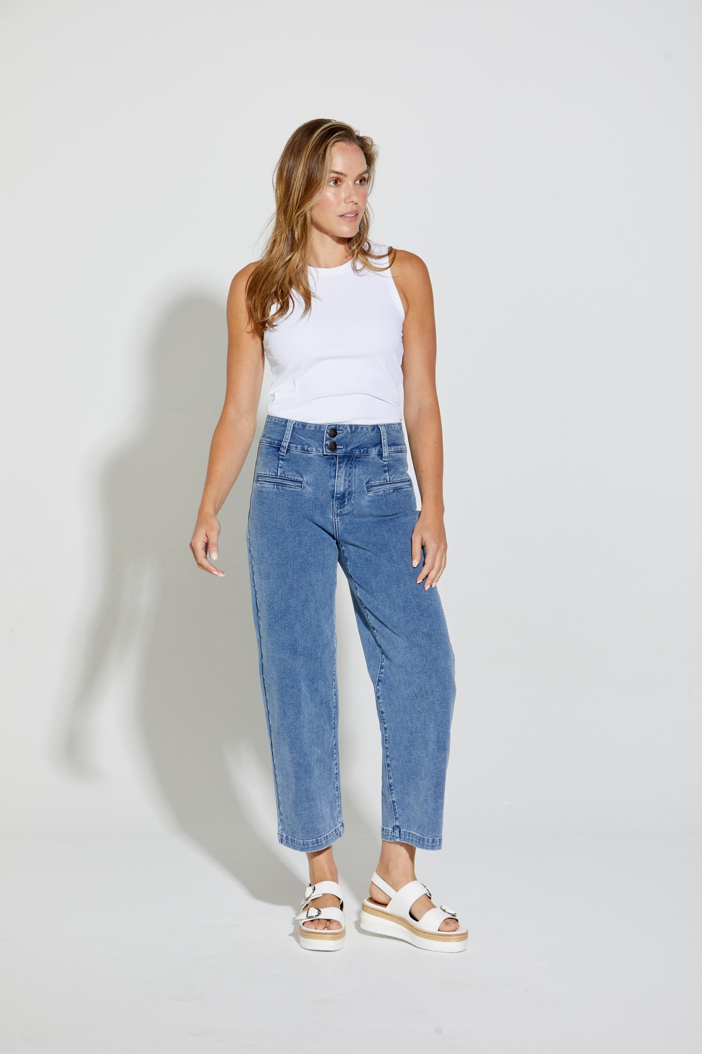 CHRIDE Wide Jeans
