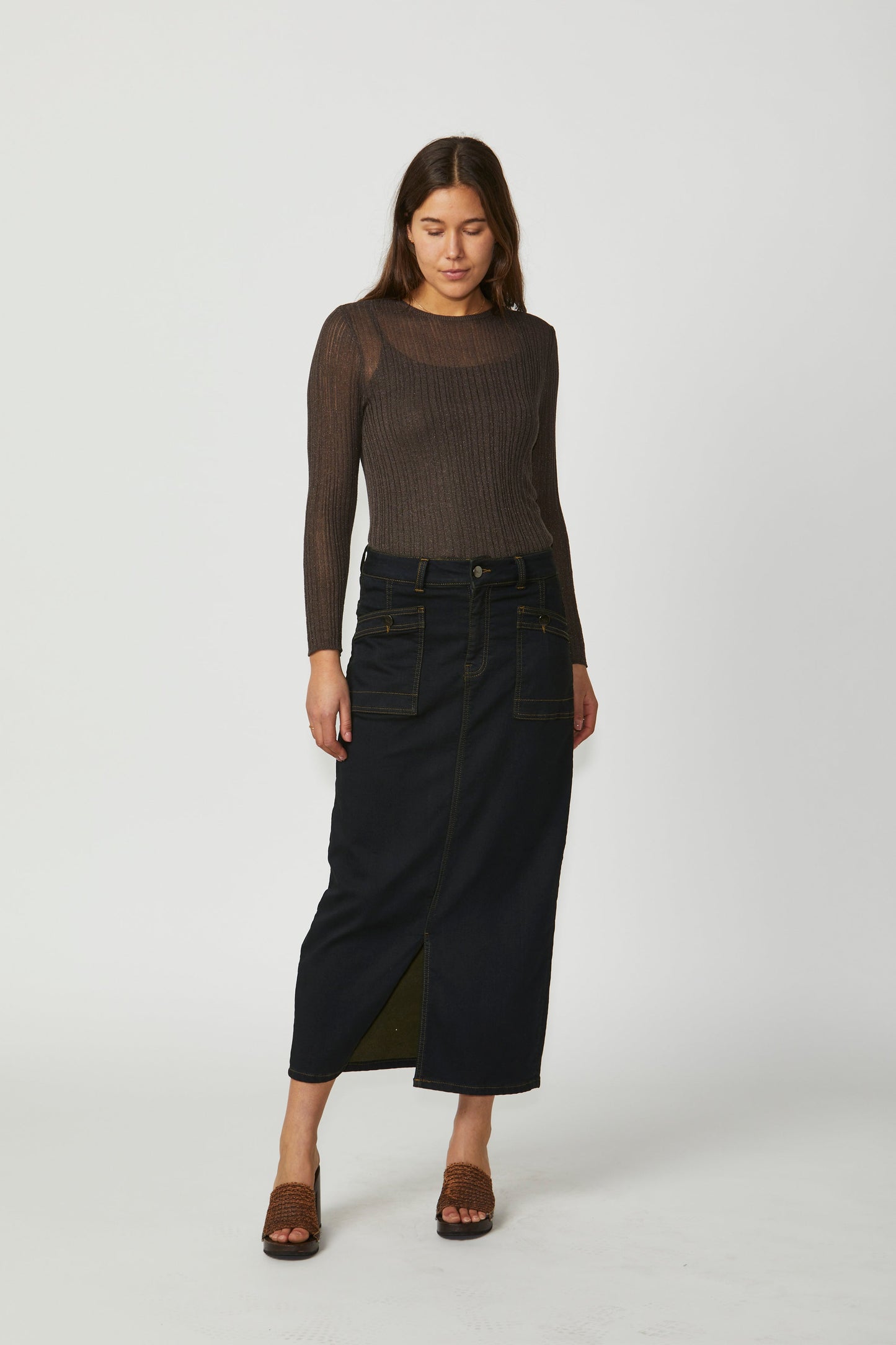 DERHMID Midi Skirt