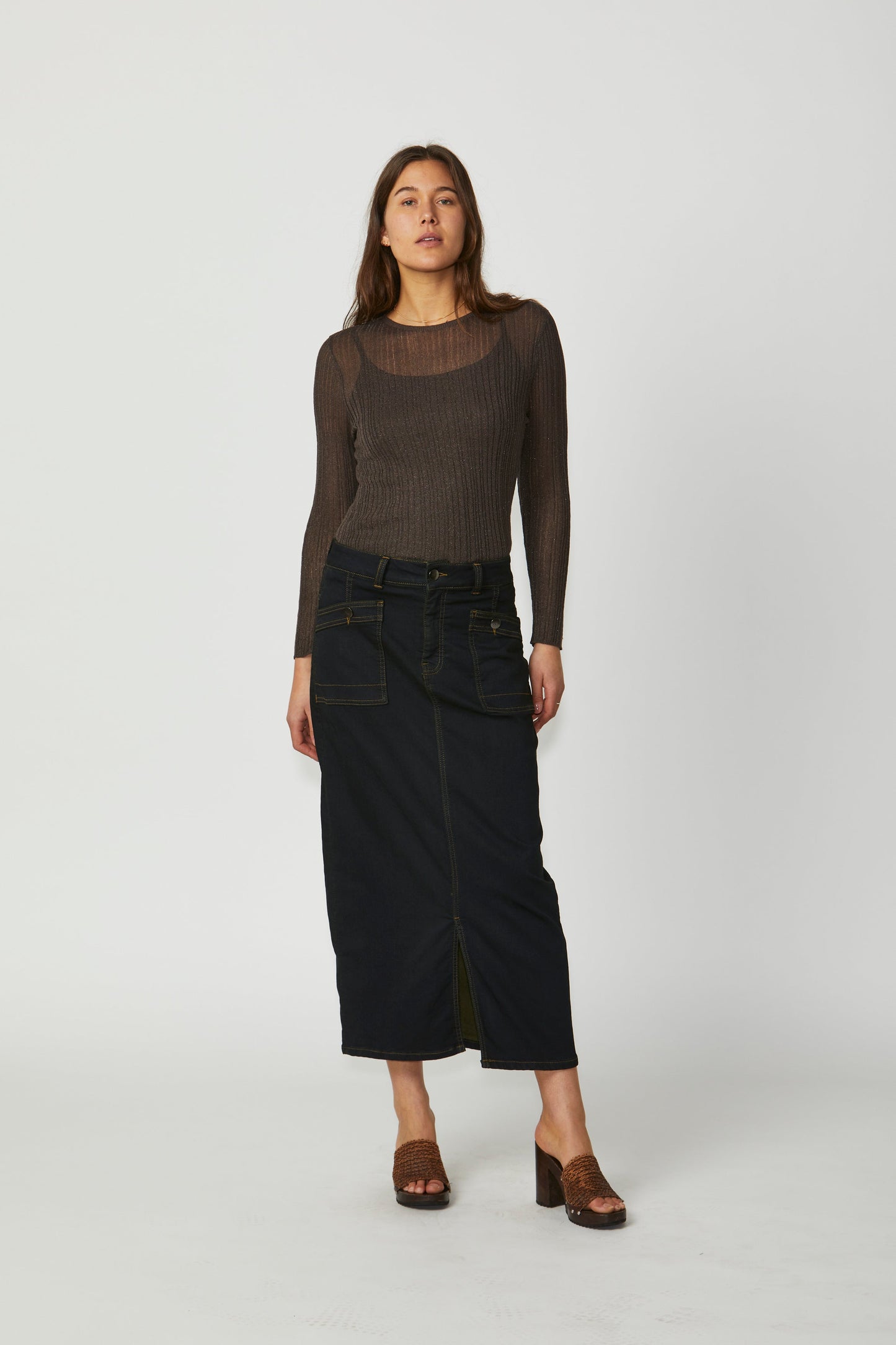 DERHMID Midi Skirt