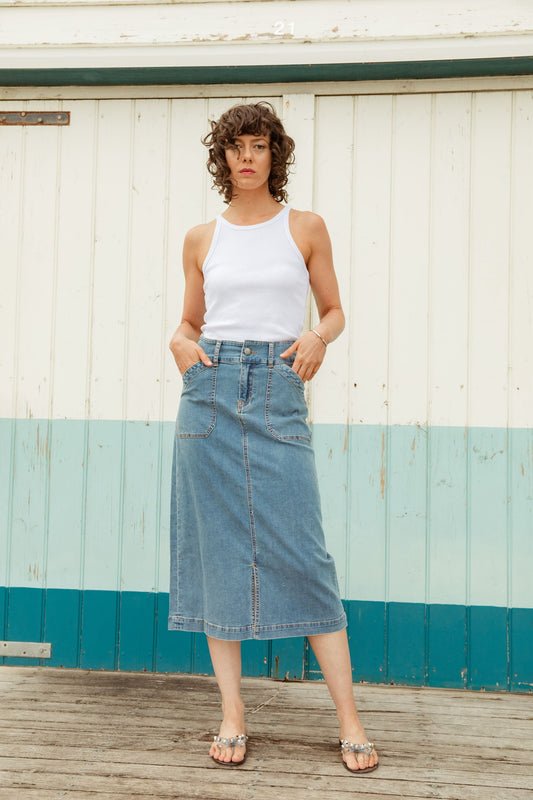 DORMSLW Midi Skirt