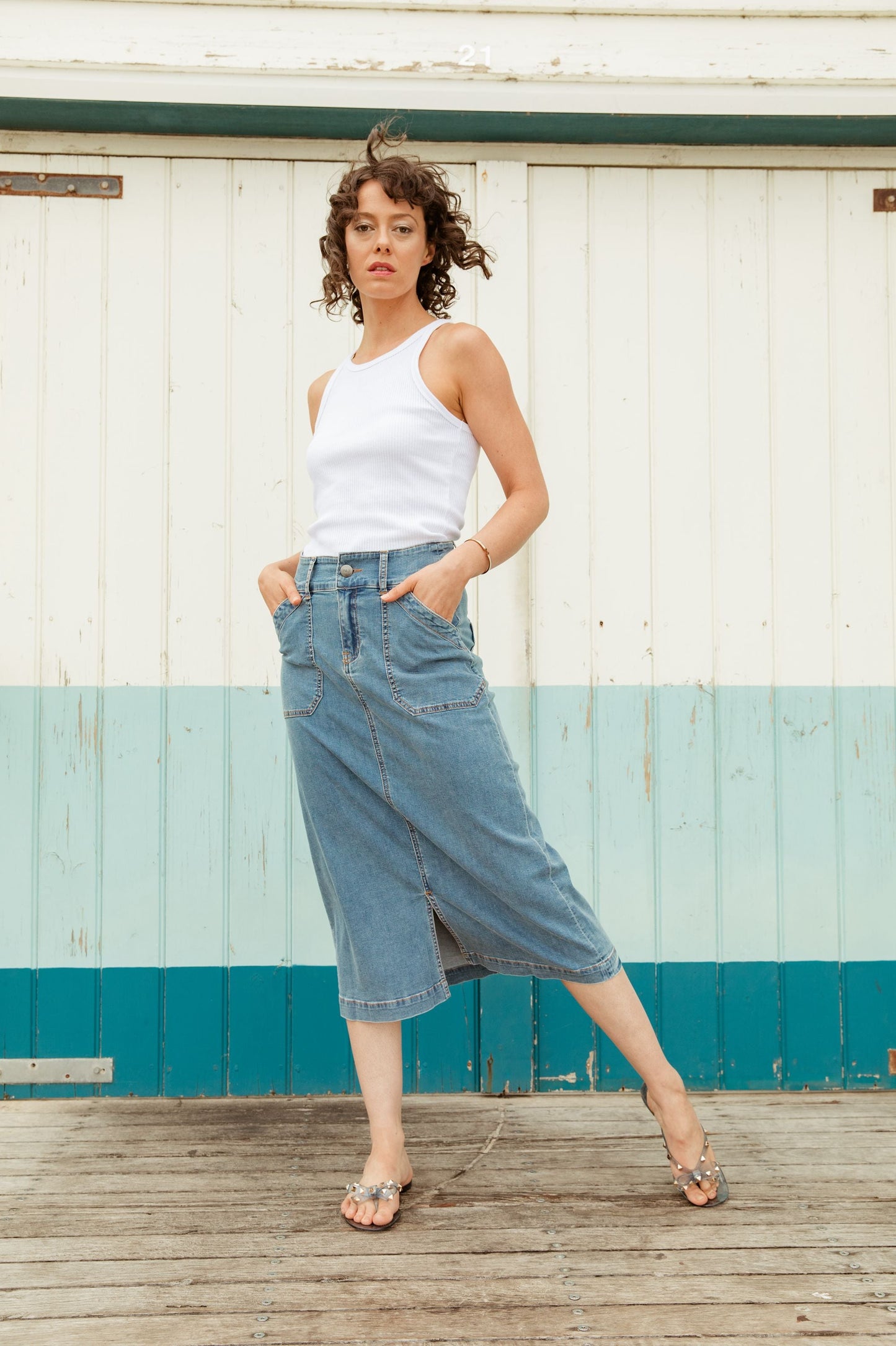 DORMSLW Midi Skirt