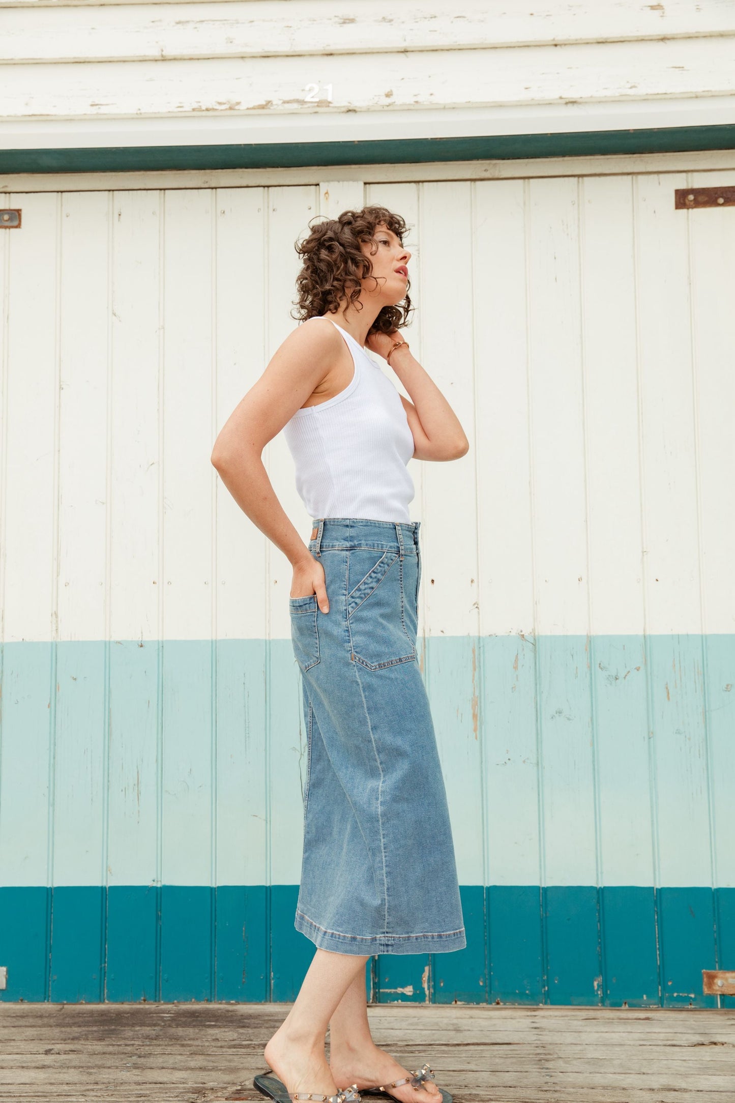 DORMSLW Midi Skirt