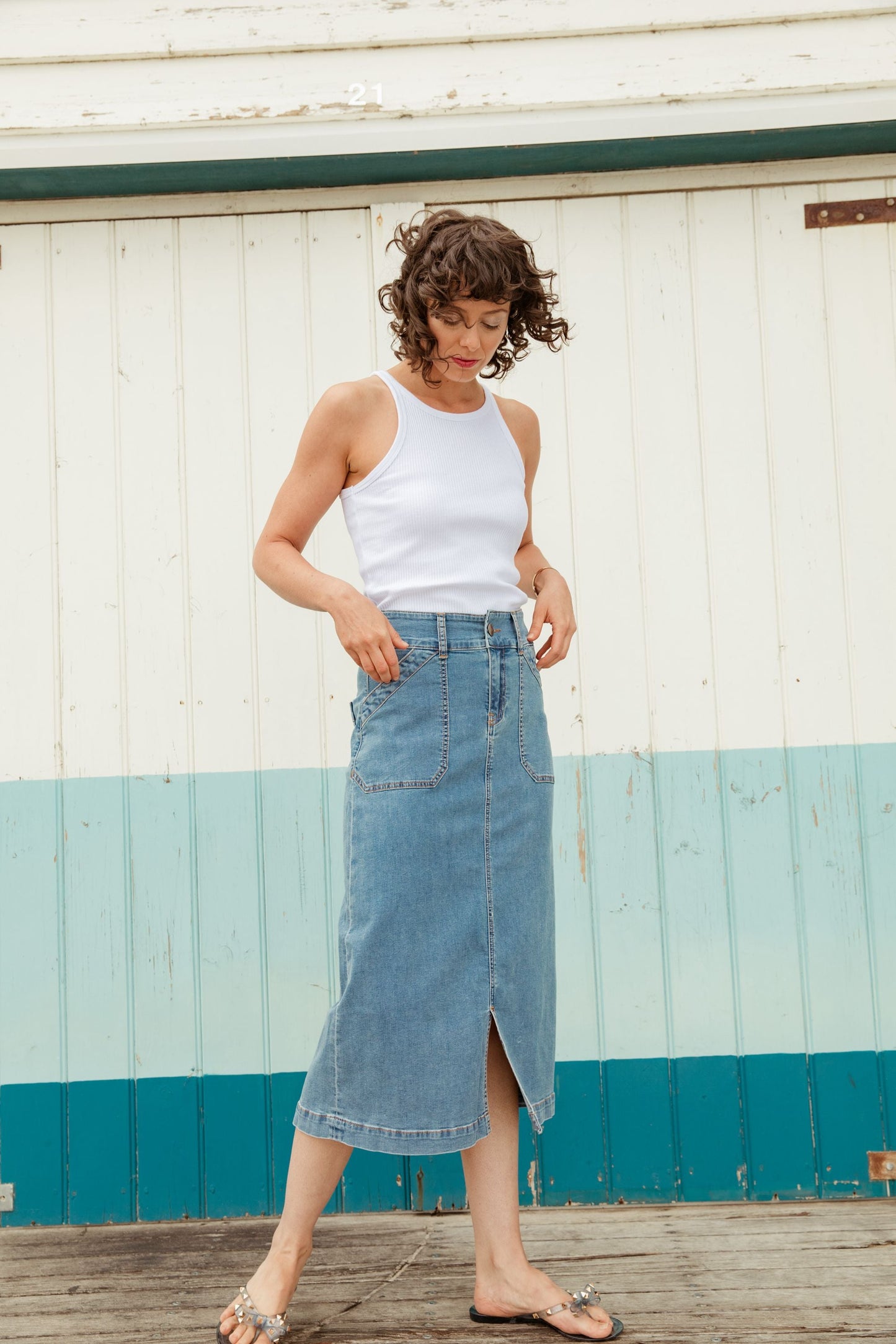 DORMSLW Midi Skirt