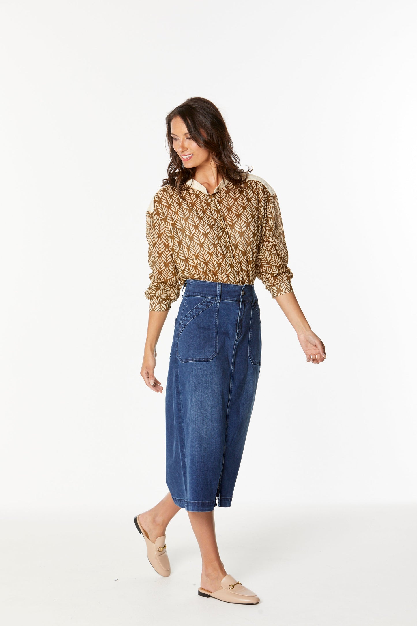 DORSKDE Midi Skirt