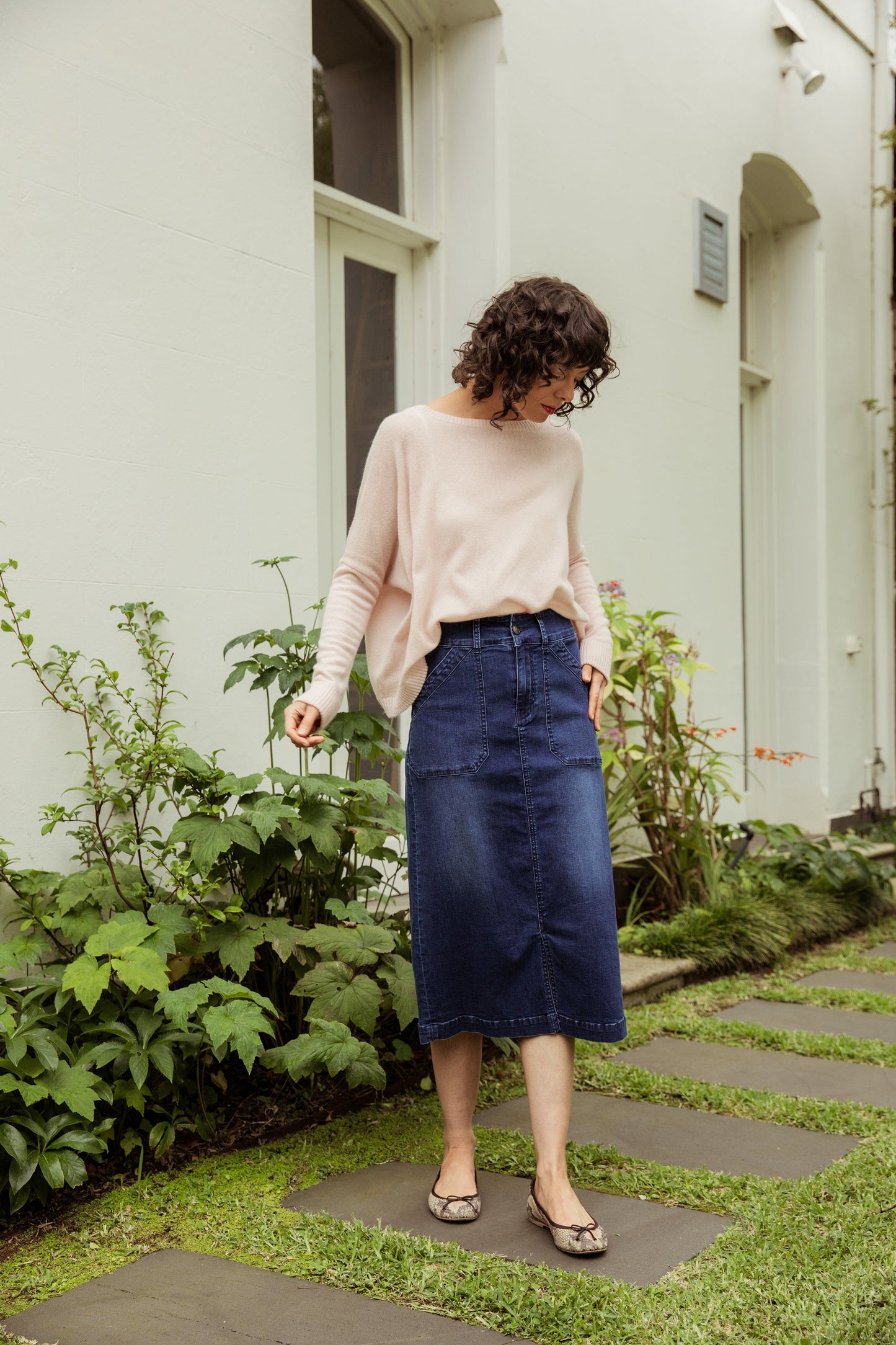 DORSKDE Midi Skirt