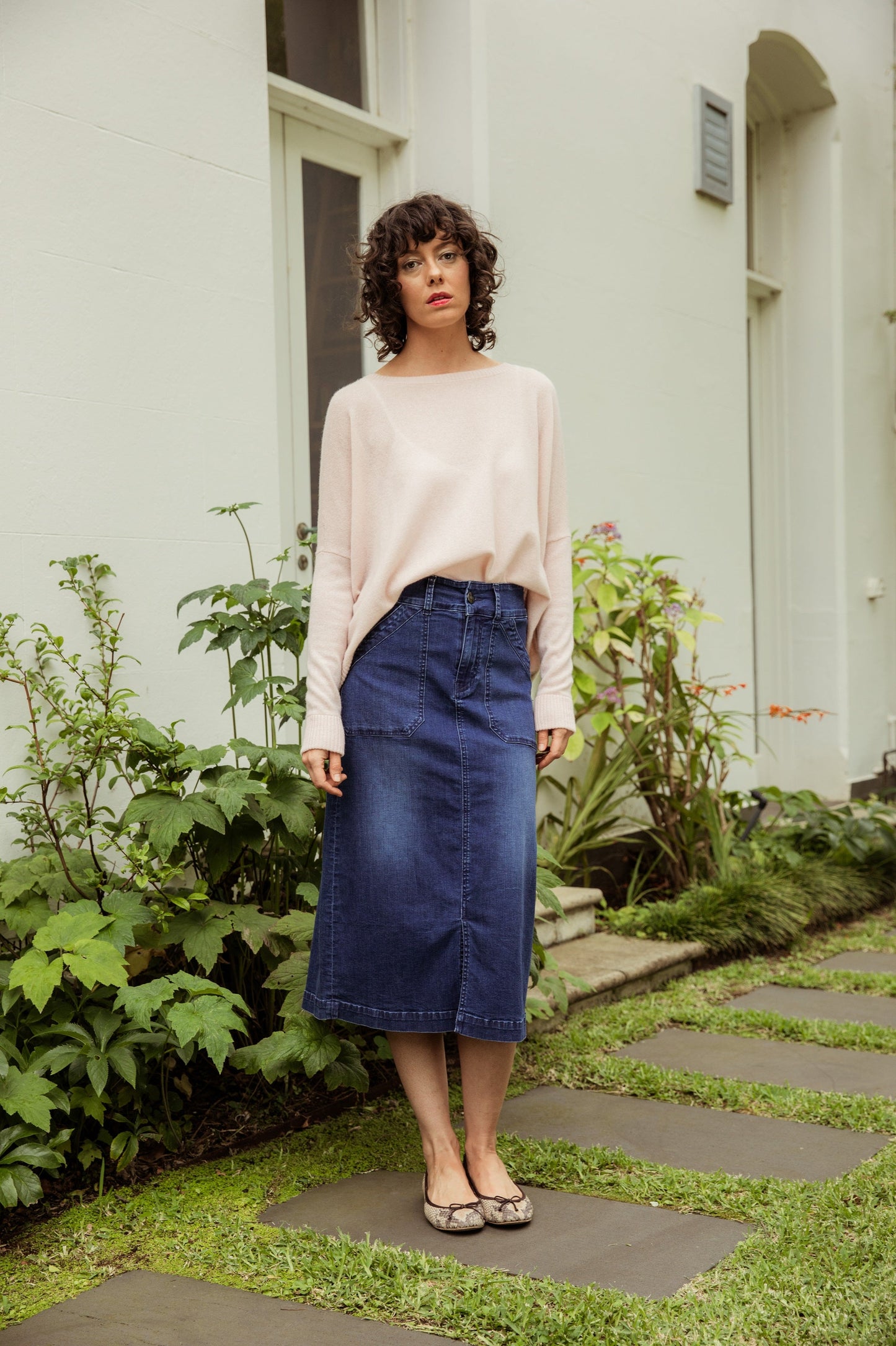 DORSKDE Midi Skirt