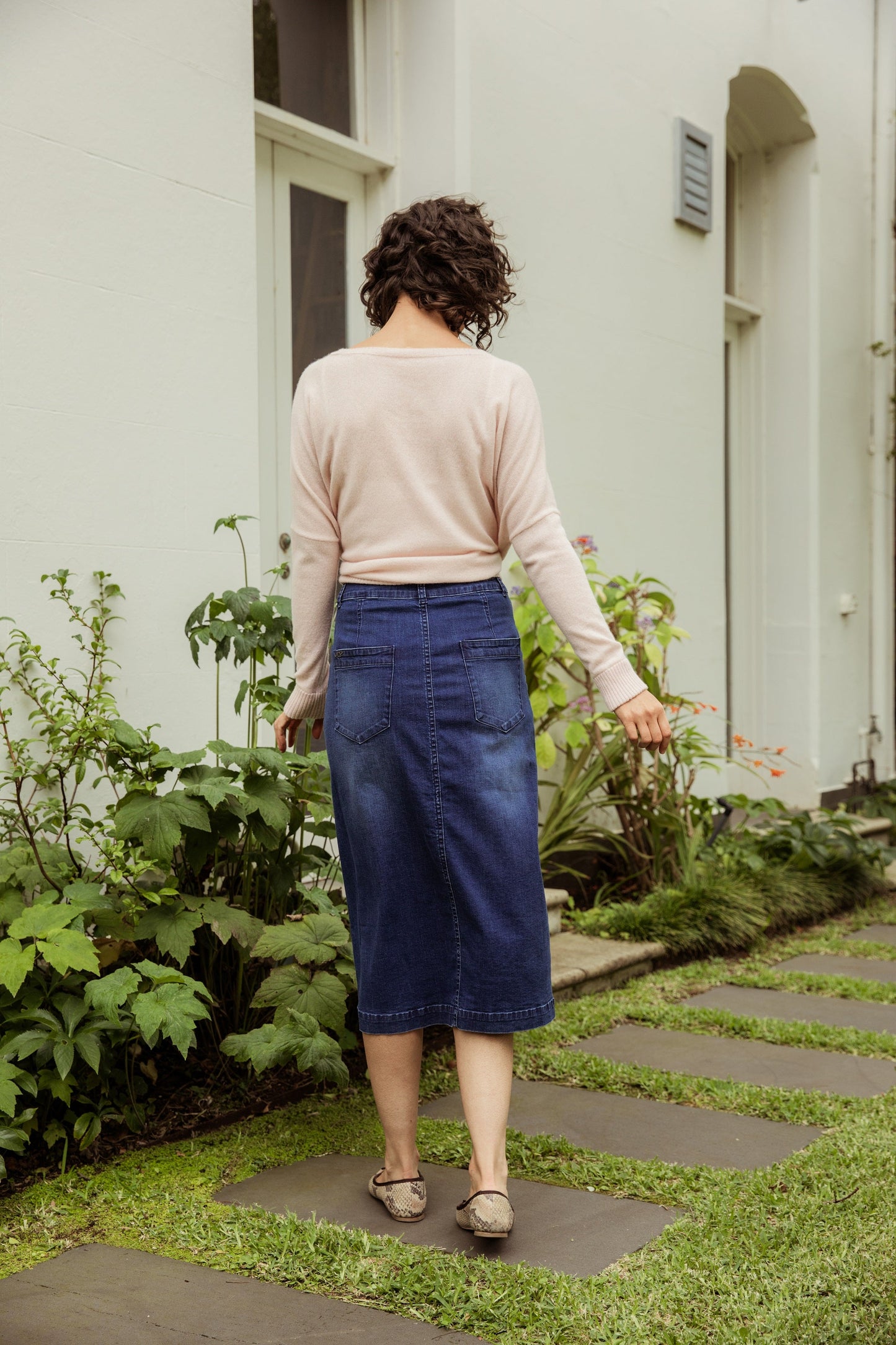DORSKDE Midi Skirt