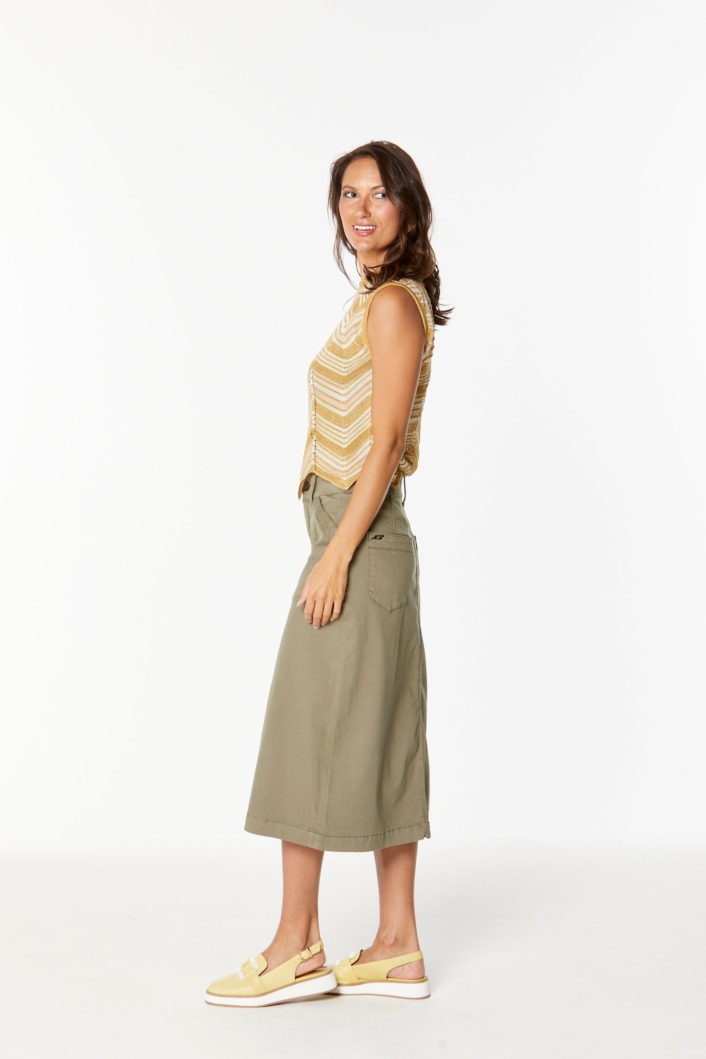 DORKH Midi Skirt