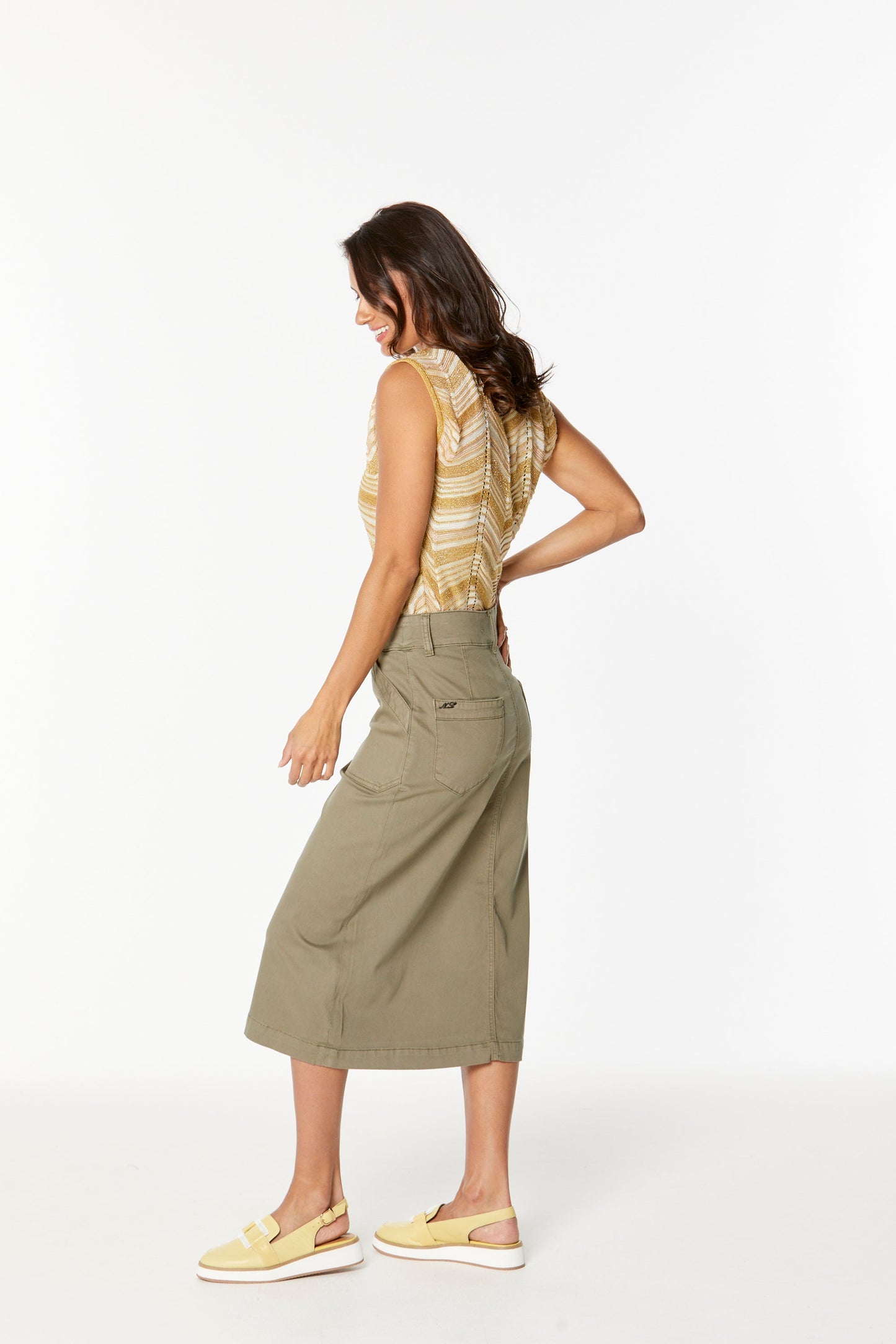DORKH Midi Skirt
