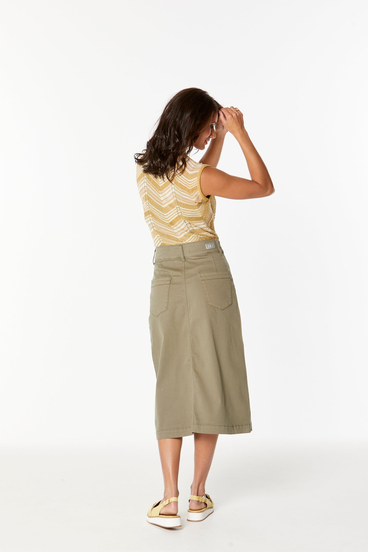 DORKH Midi Skirt