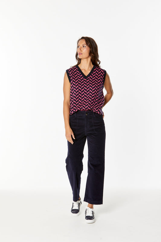Penrith Cord Navy