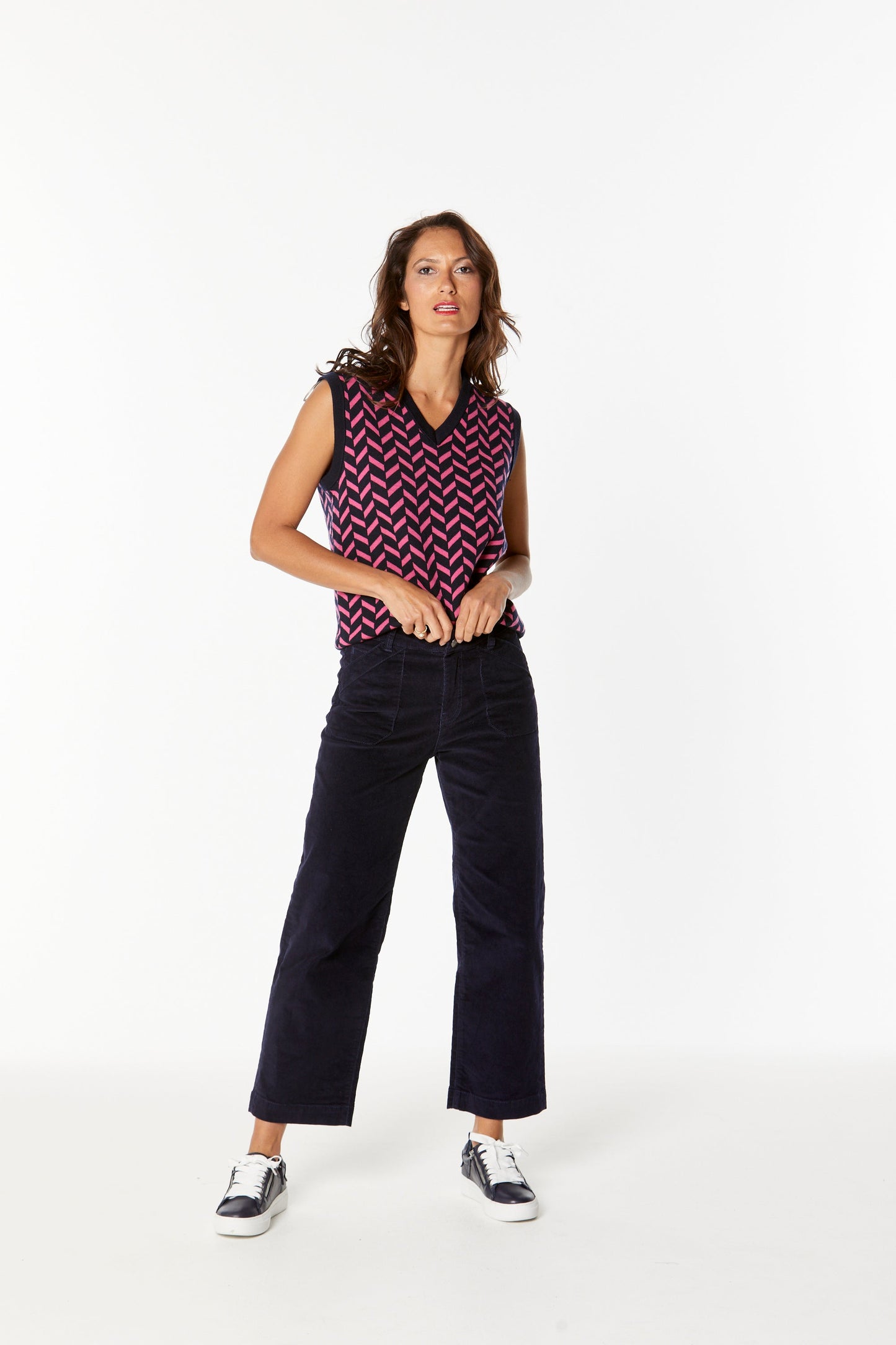 Penrith Cord Navy