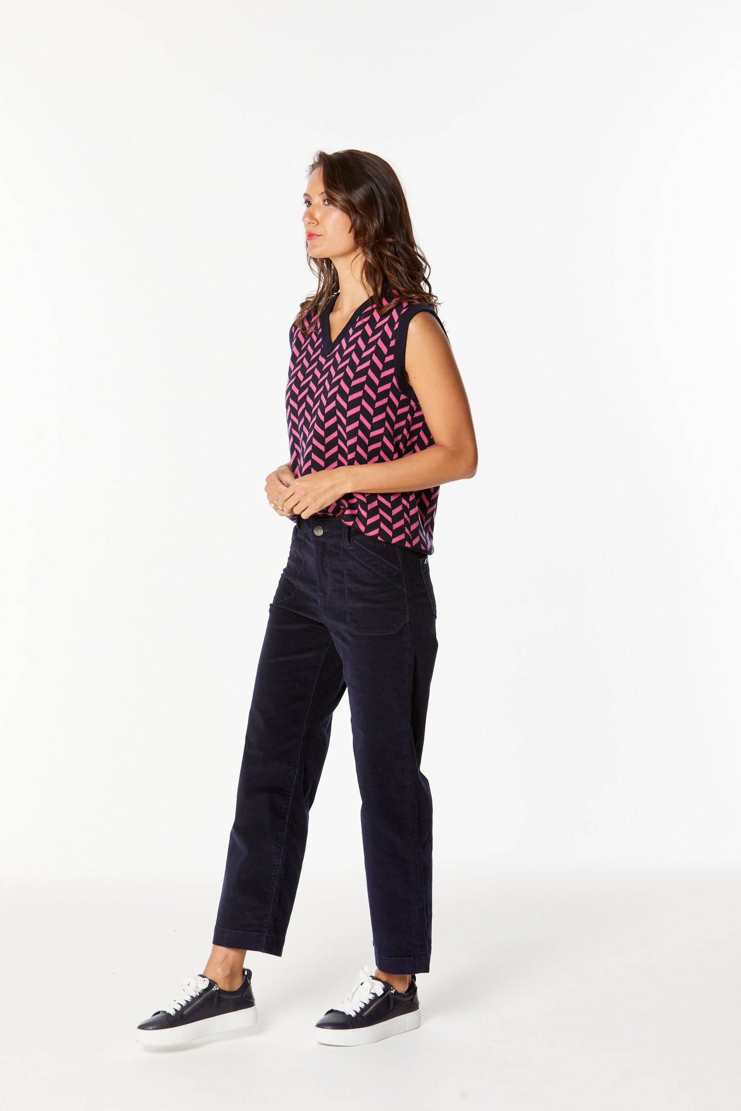 Penrith Cord Navy