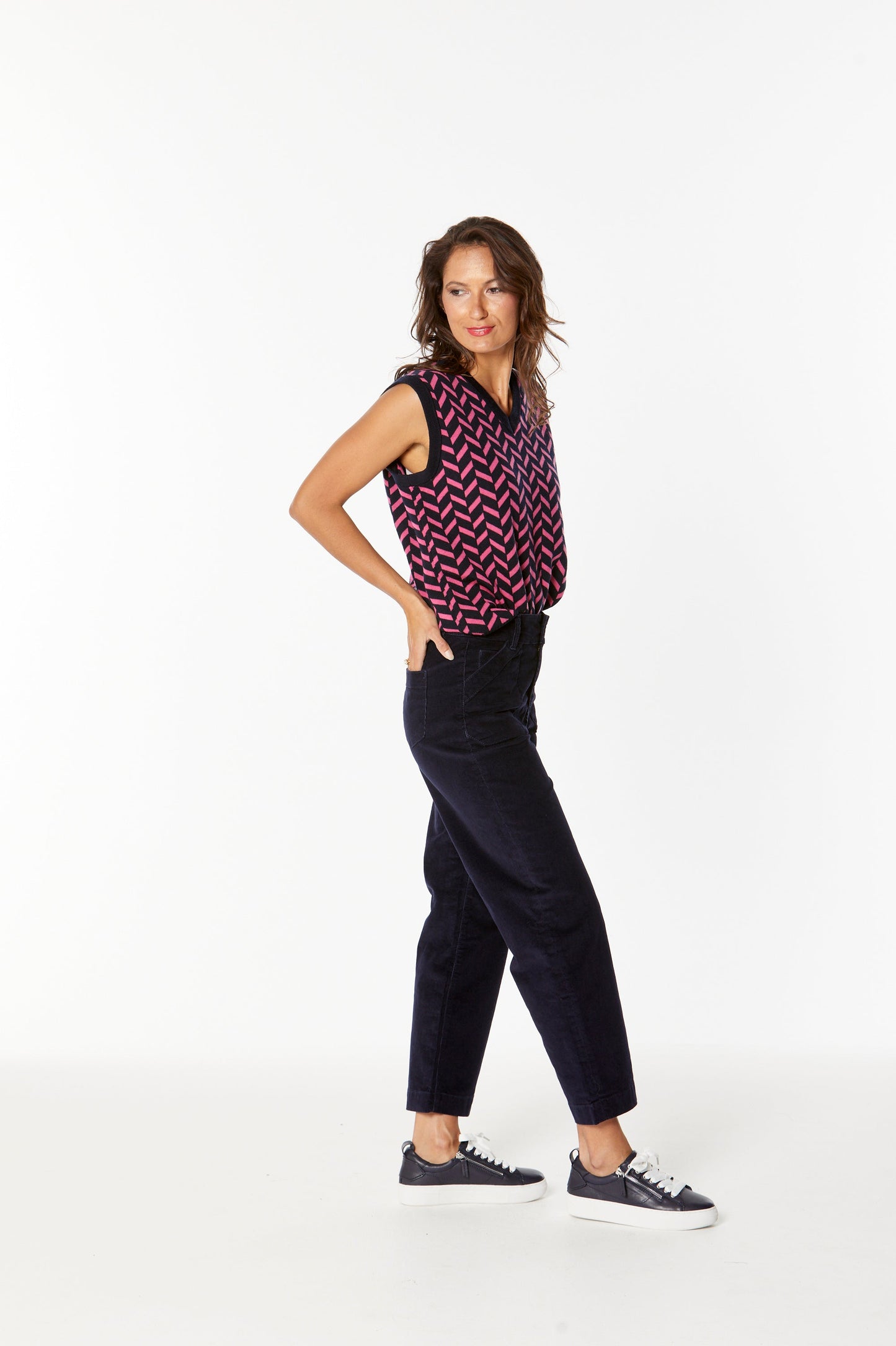 Penrith Cord Navy