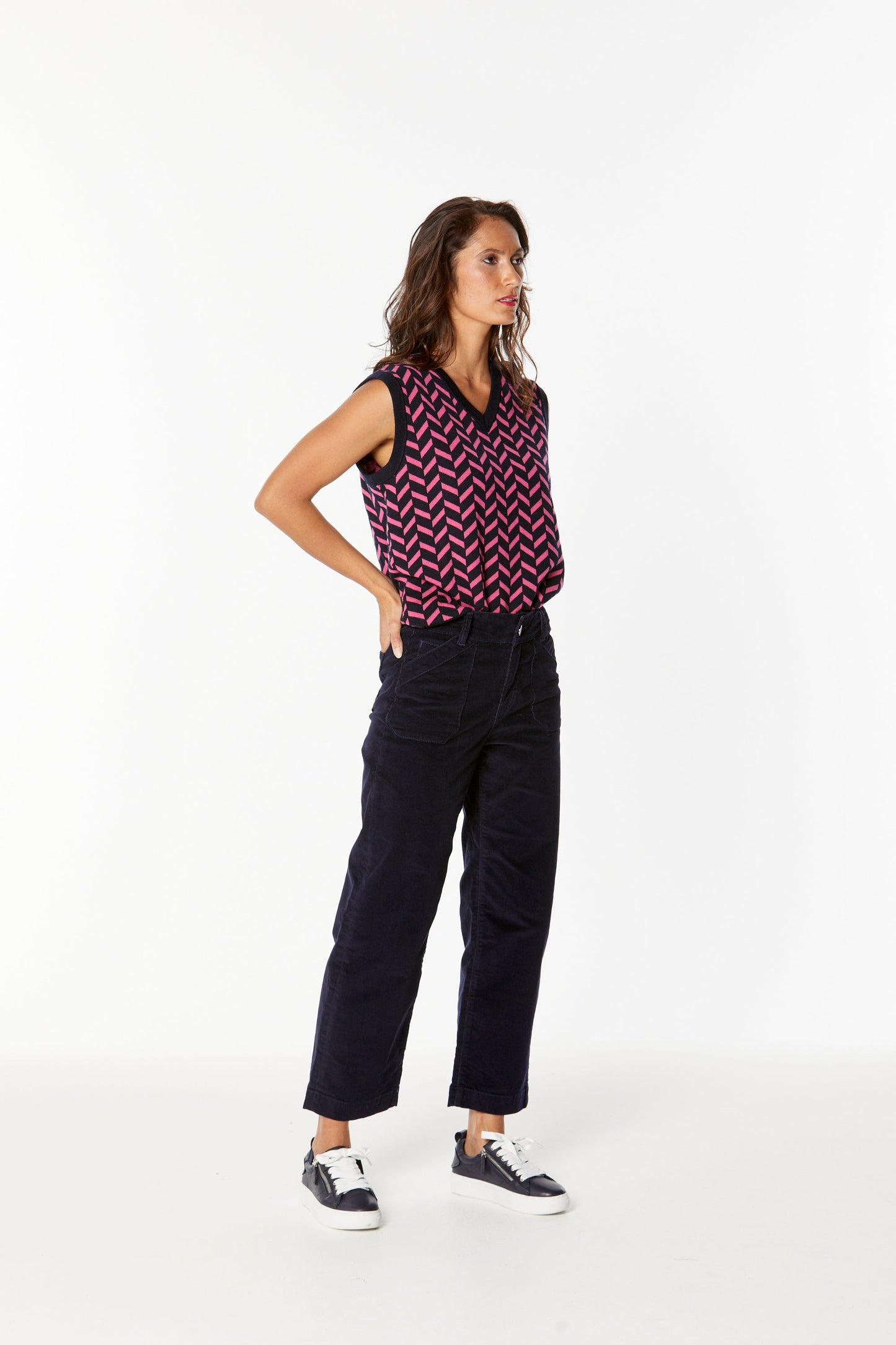 Penrith Cord Navy